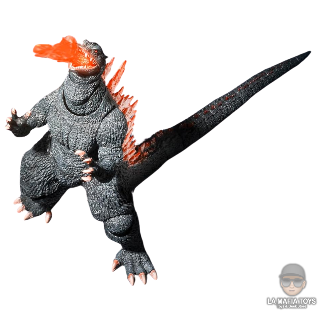 S.H. MonsterArts Godzilla 2004 Heat Ray Ver. Vs New Gotengo