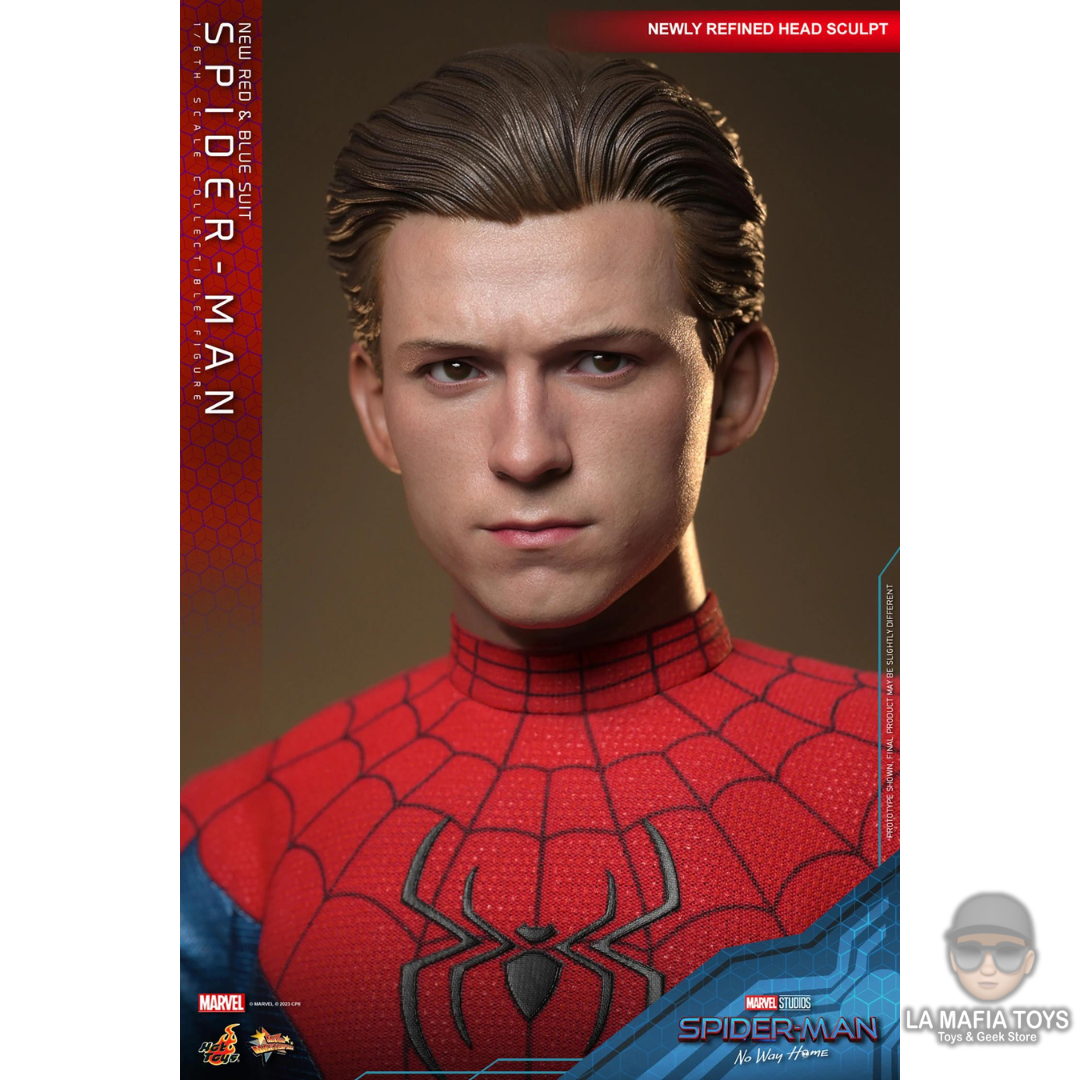 Hot Toys Marvel Spider Man New Red And Blue Suit Deluxe Version