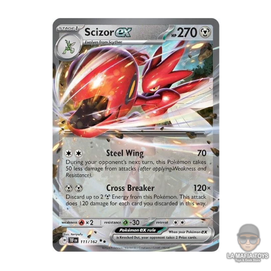 Scizor Ex #111 Pokemon Temporal Forces