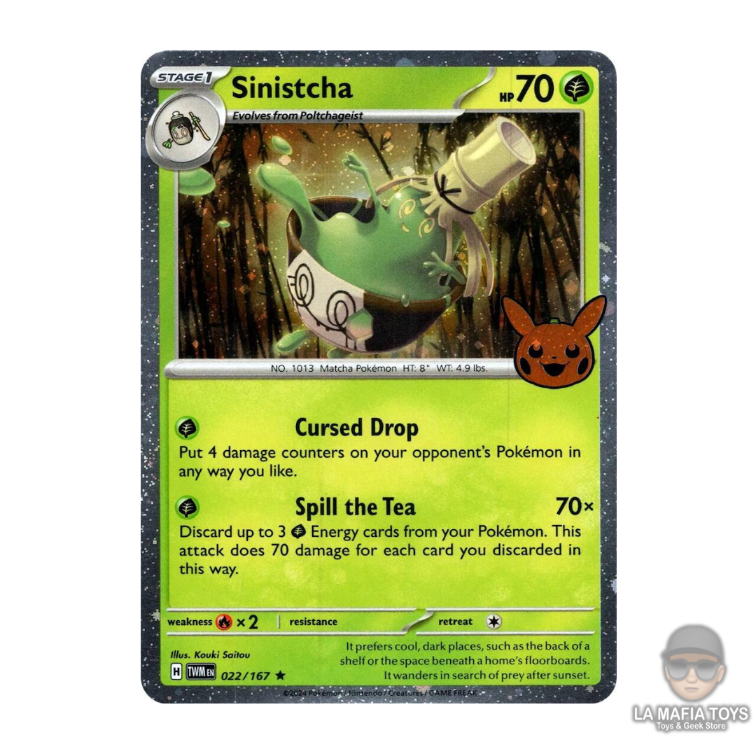 sinistcha pokemon card Sinistcha #22 Pokemon Trick Or Trade 2024