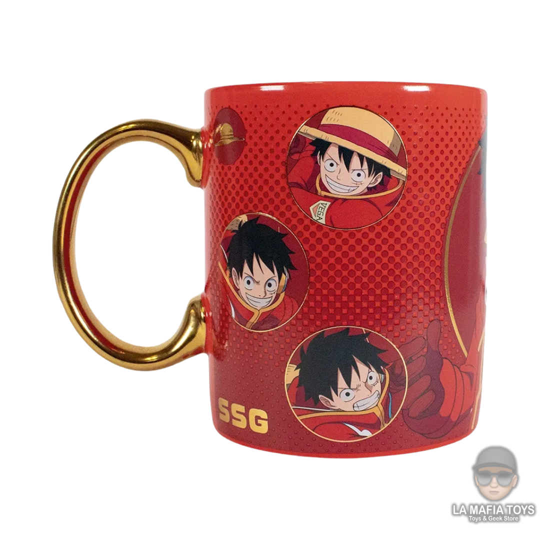 Tazas One Piece Luffy / Nami Set 330ML