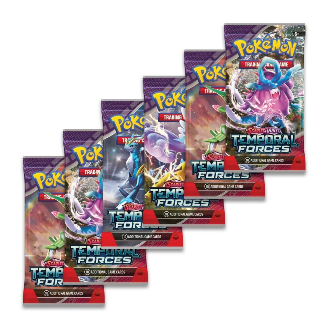 Pokemon Sobres Scarlet and Violet TCG Temporal Forces
