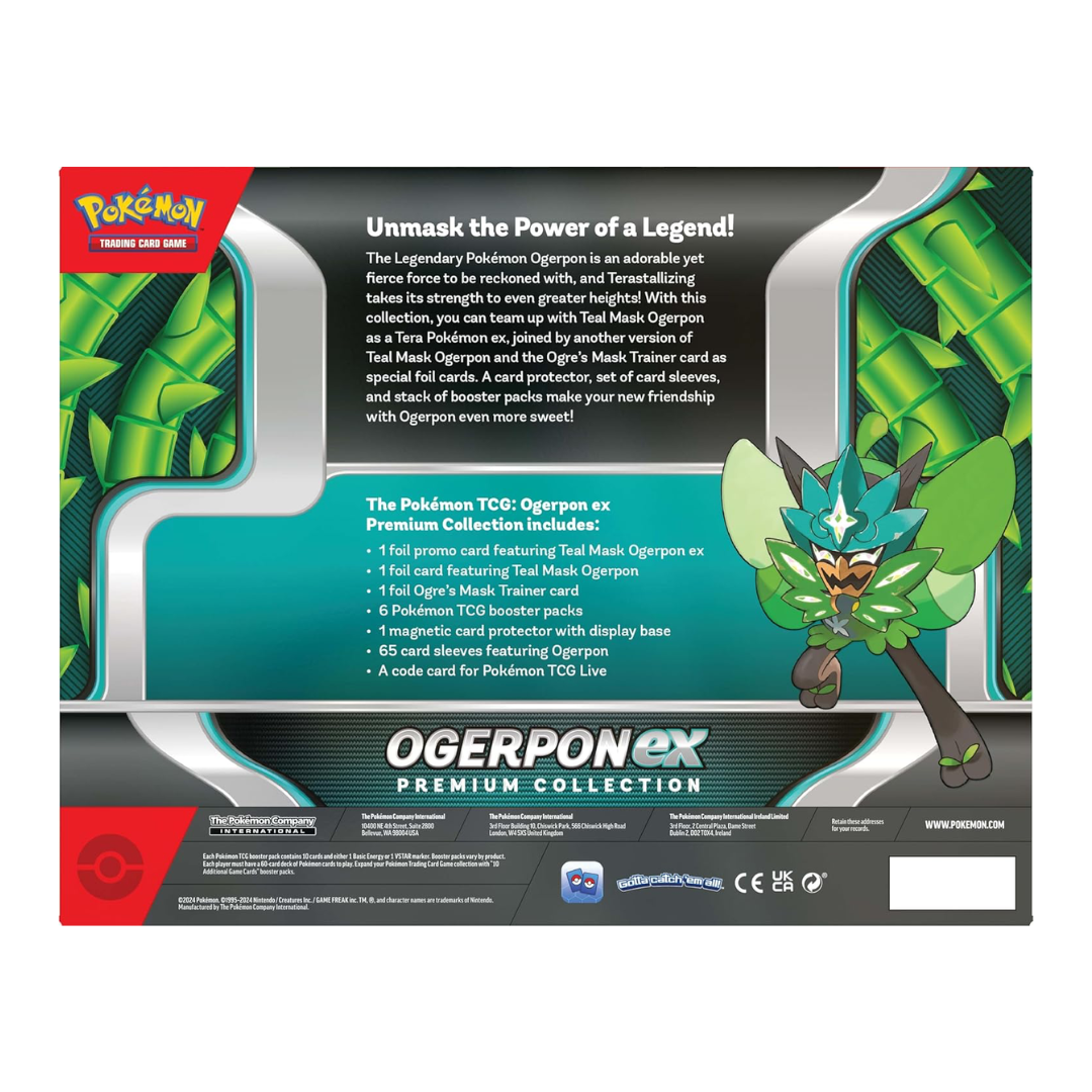 Pokemon Ogerpon Ex Premium Collection