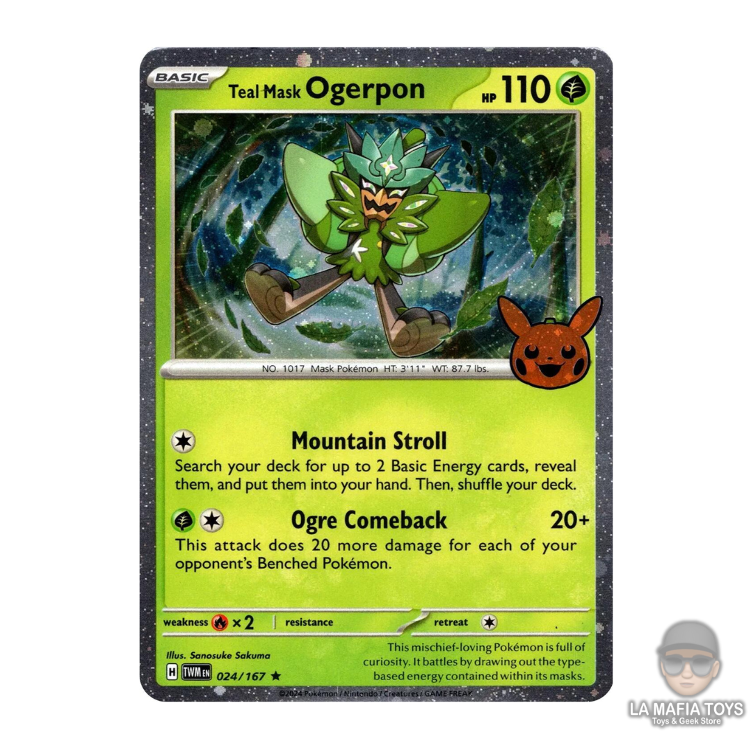 Teal Mask Ogerpon #24 Pokemon Trick Or Trade 2024
