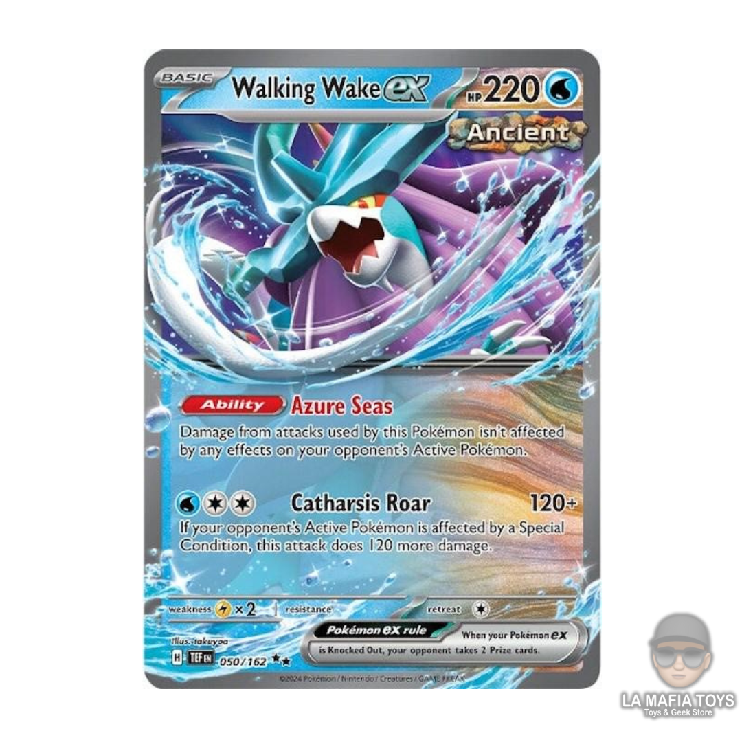 Walking Wake Ex #50 Pokemon Temporal Forces