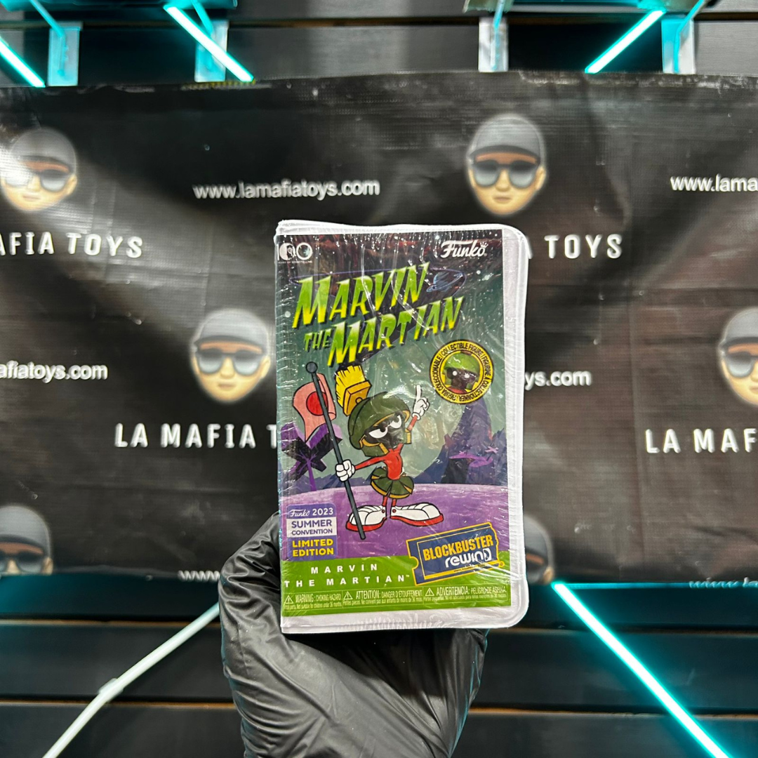 Funko Blockbuster Rewind Looney Tunes Marvin El Marciano Summer Convention Exclusivo
