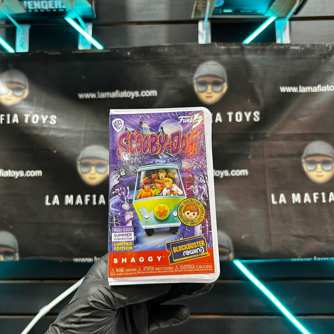 Funko Blockbuster Rewind Scooby Doo Shaggy Summer Convention Exclusivo