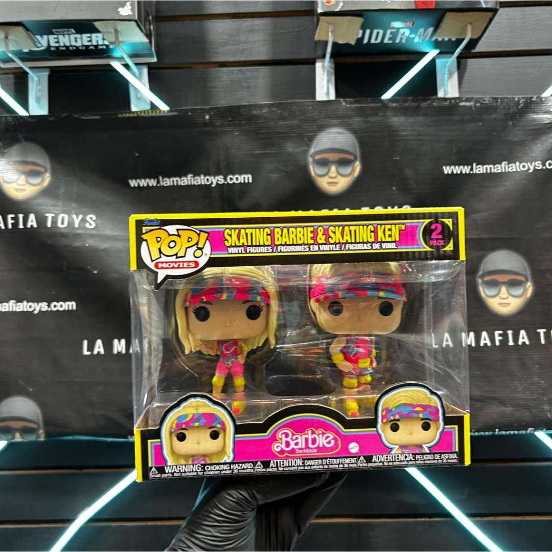 Funko Pop Barbie Barbie Patinando Y Ken Patinando 2 Pack