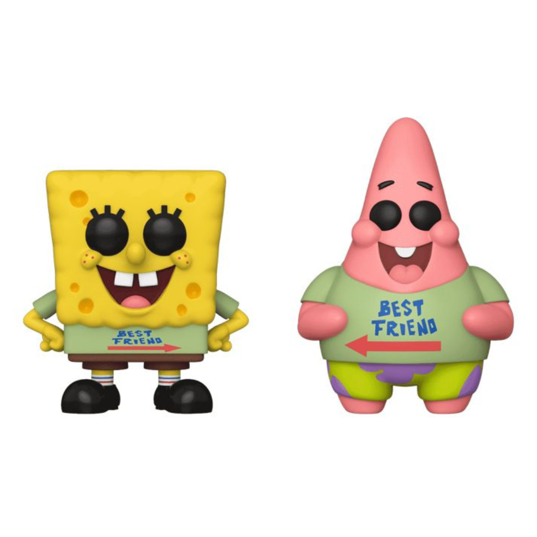 Funko Pop Bob Esponja & Patricio 2 Pack Hot Topic Exclusivo