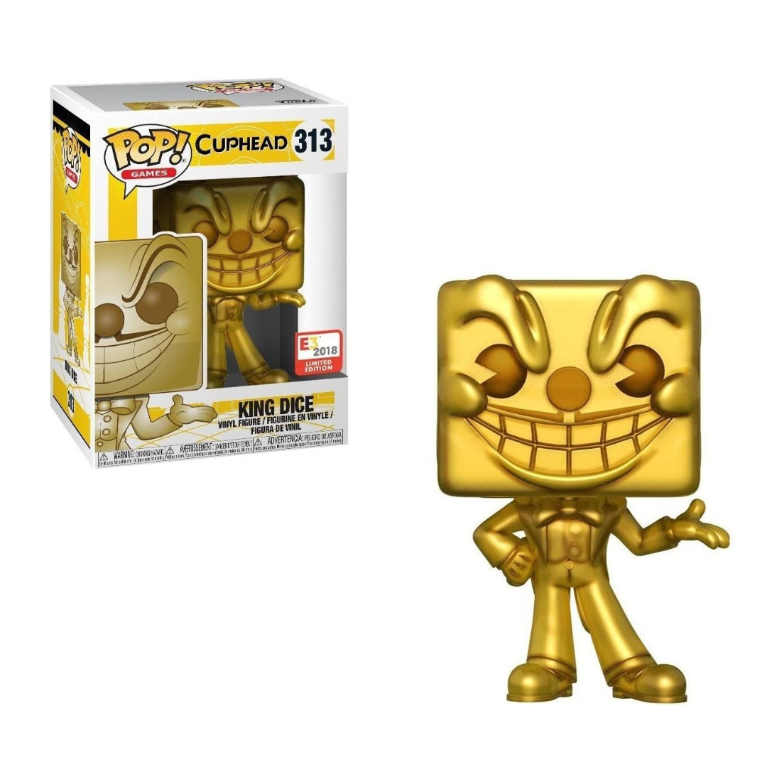 FUNKO POP CUPHEAD KING DICE E3 2018 EXLCUSIVO