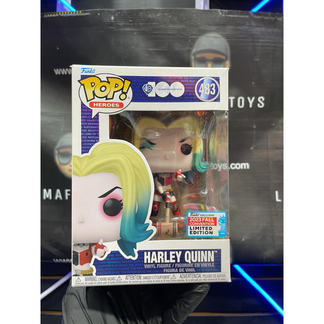 Funko Pop DC Harley Quinn 483 NYCC 2023 Exclusivo