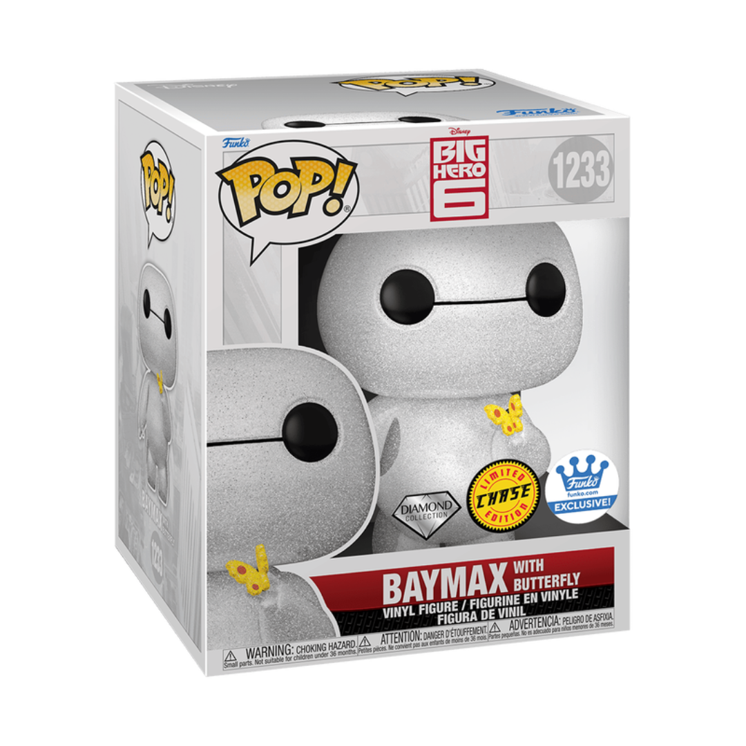 Funko Pop Baymax 1233 Big Hero Chase Diamond Funko Shop Exclusivo