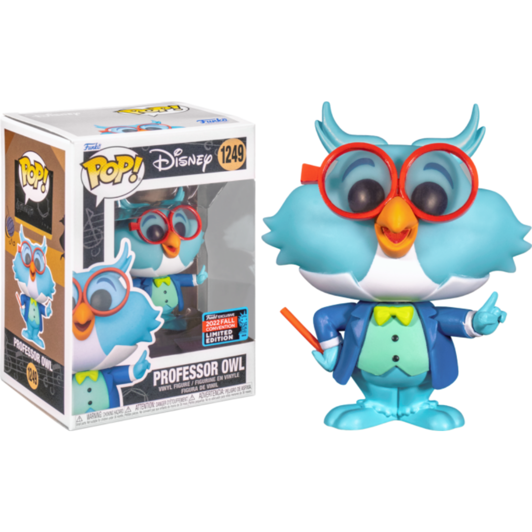 Funko Pop Disney Professor Owl 1249 NYCC 2022 Exclusivo