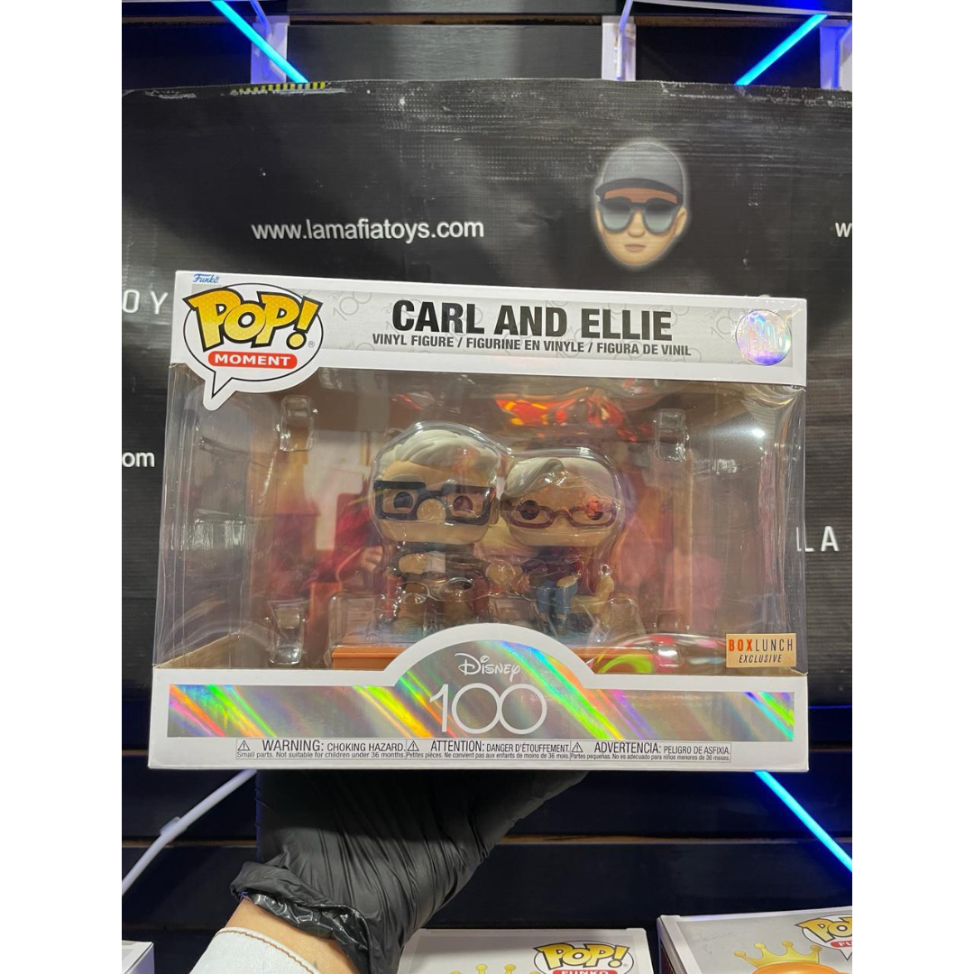 Funko Pop Disney Carl & Ellie 1396 Disney 100 BoxLunch Exclusivo