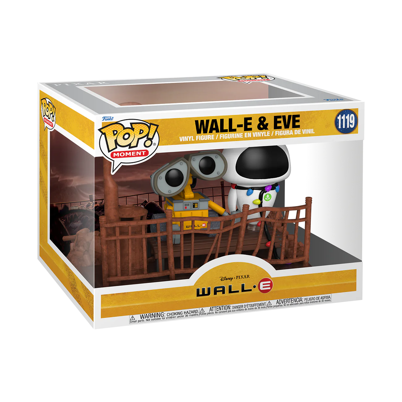 Funko Pop Disney Wall E & Eve 1119