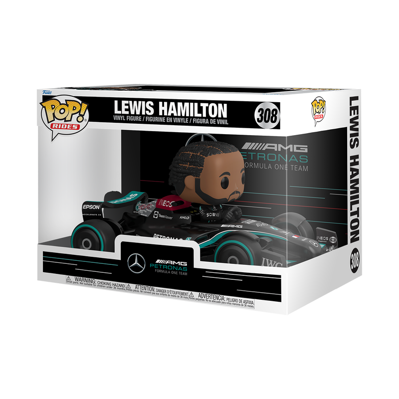 Funko Pop Lewis Hamilton 308 Formula 1 Mercedes AMG Petronas