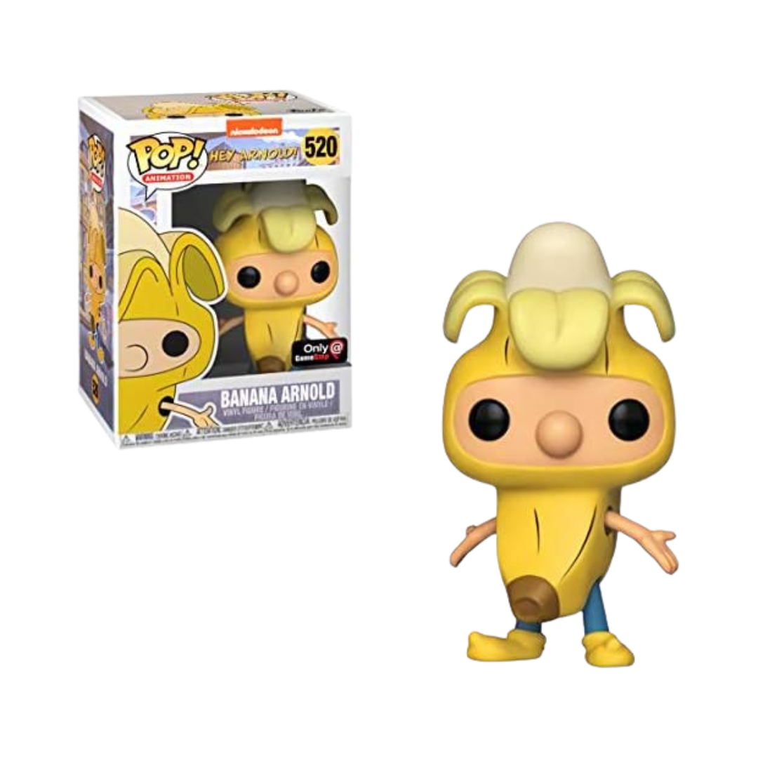 Pop Banana Arnold 520 Hey Arnold Only Game Stop Exclusivo