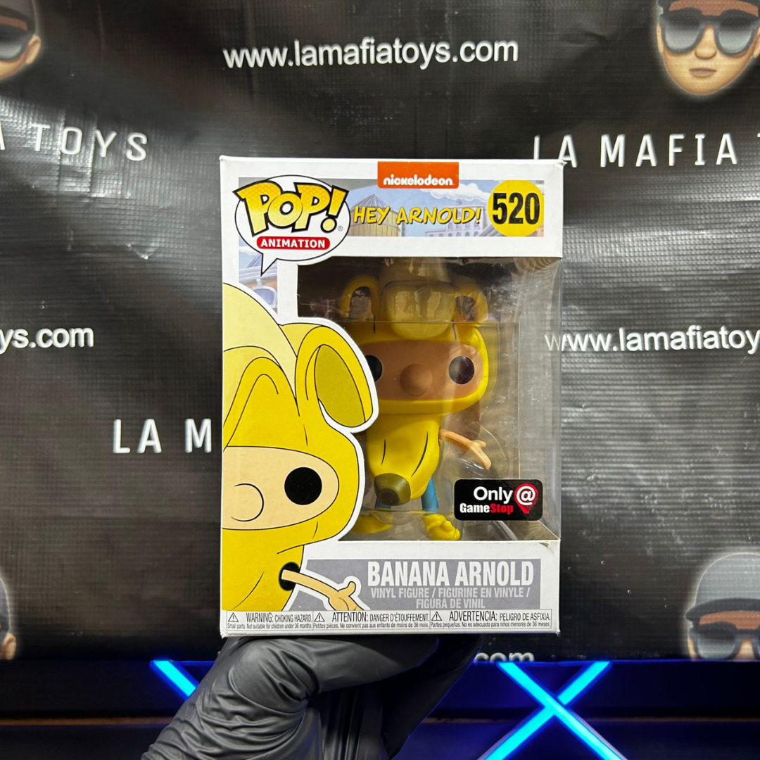 Banana Arnold 520 Hey Arnold Game Stop Exclusivo Pop