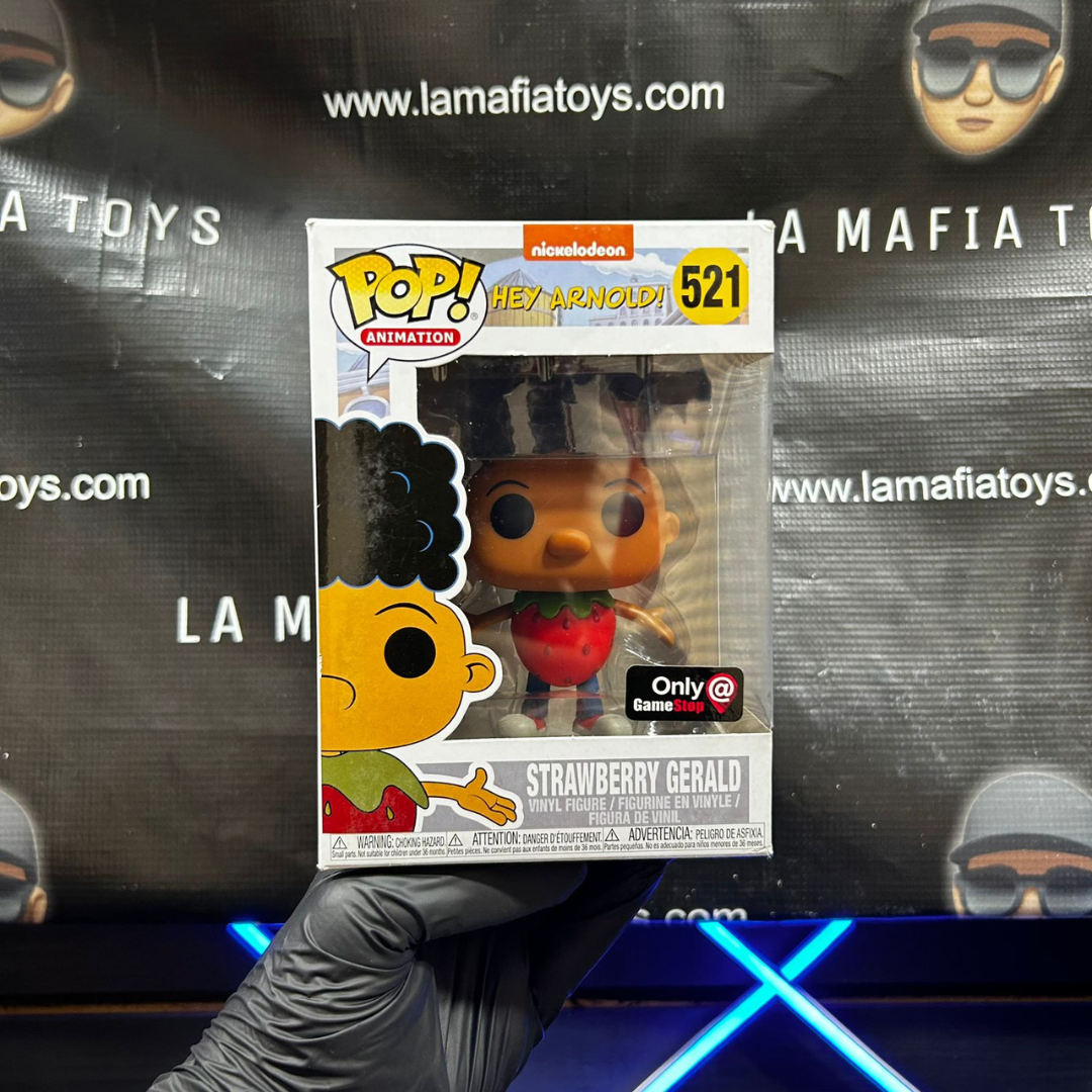 STRAWBERRY GERALD 521 Game Stop EXCLUSIVO Funko Pop