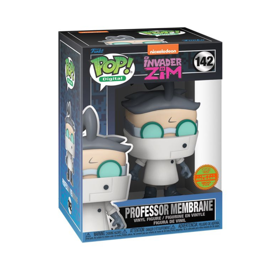 Funko Invasor Zim NFT Release 1800 Pcs Exclusivo pop