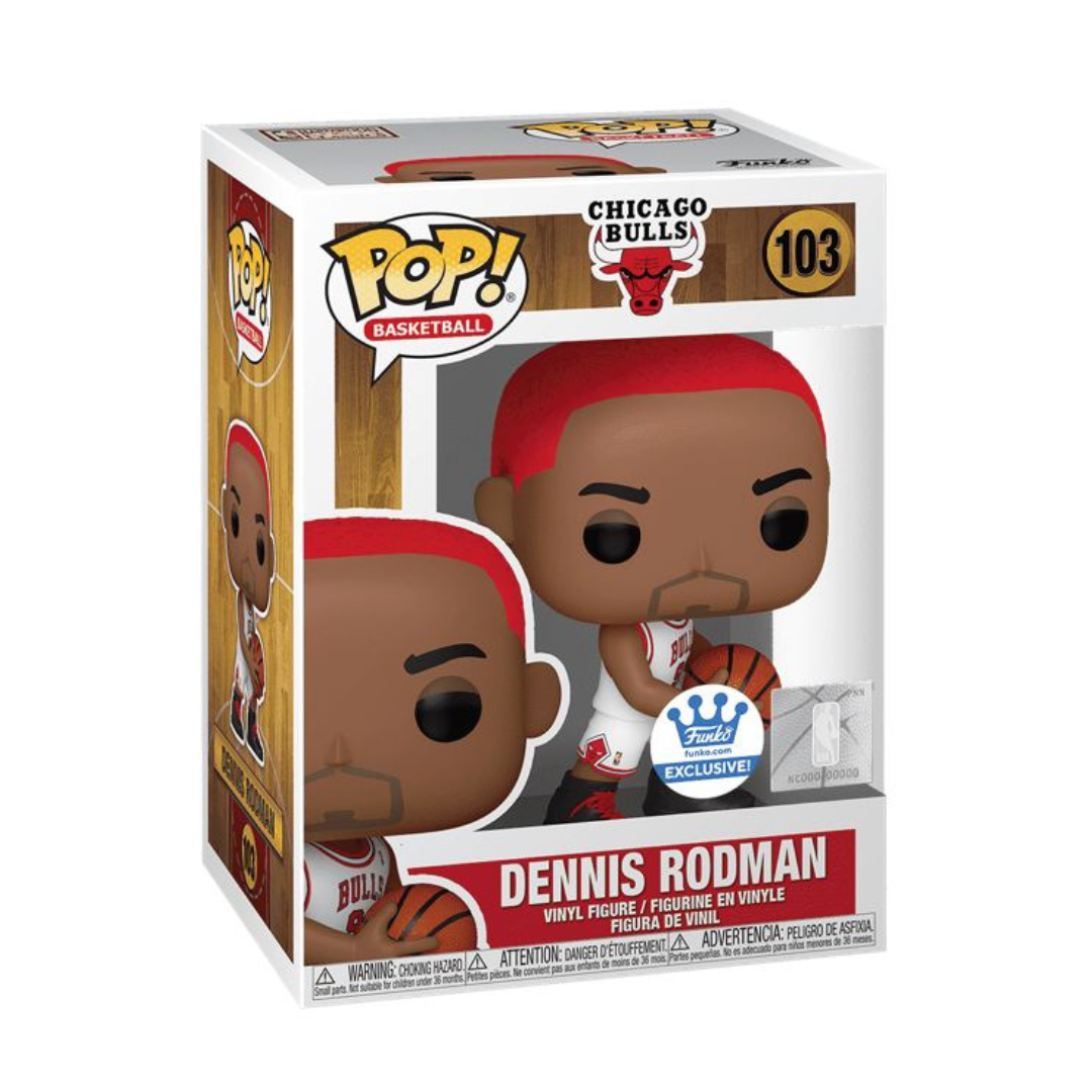 Funko Pop NBA Bulls Dennis Rodman 103 Funko Shop Exclusivo