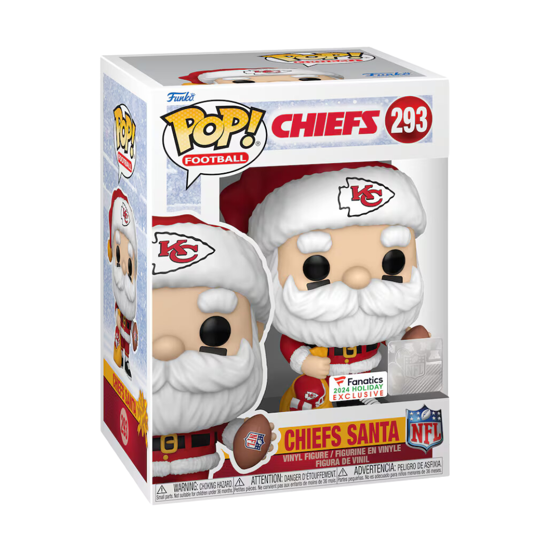 Chiefs Santa NFL Kansas City Fanatics Exclusive