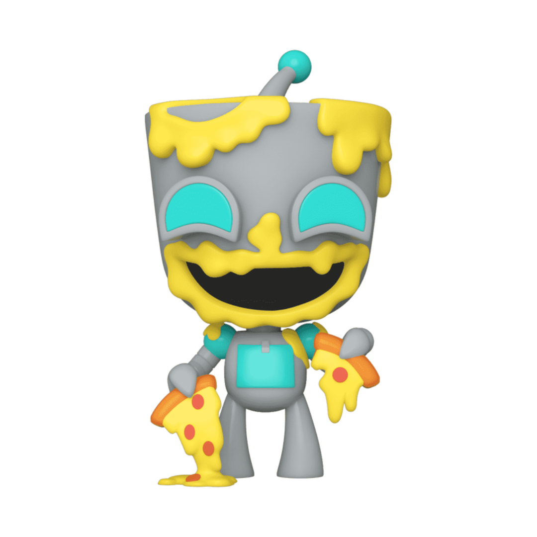 FUNKO POP INVADER ZIM GIR EATING PIZZA NICKELODEON EXCLUSIVO
