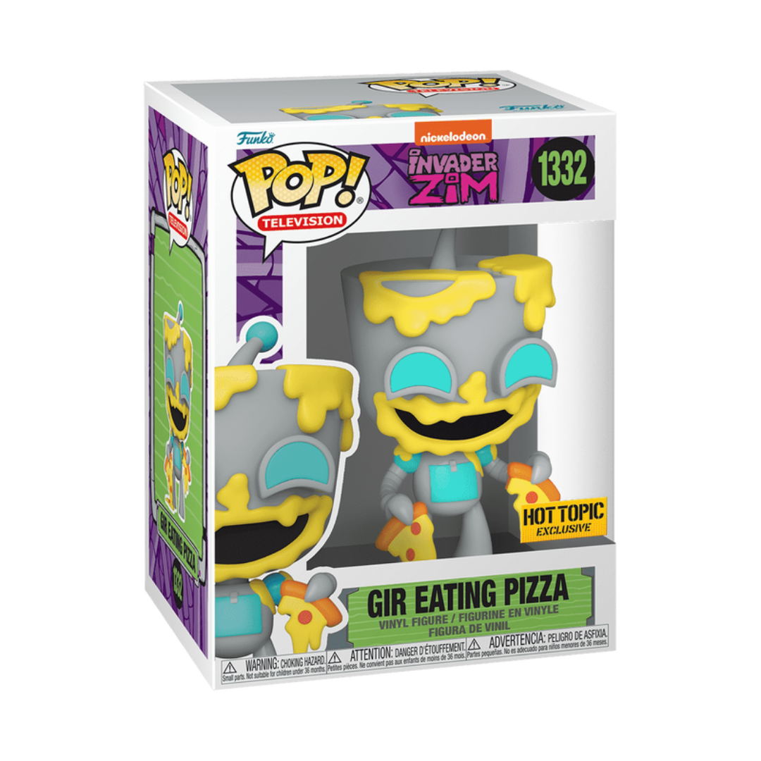 POP INVASOR ZIM GIR PIZZA NICKELODEON EXCLUSIVO