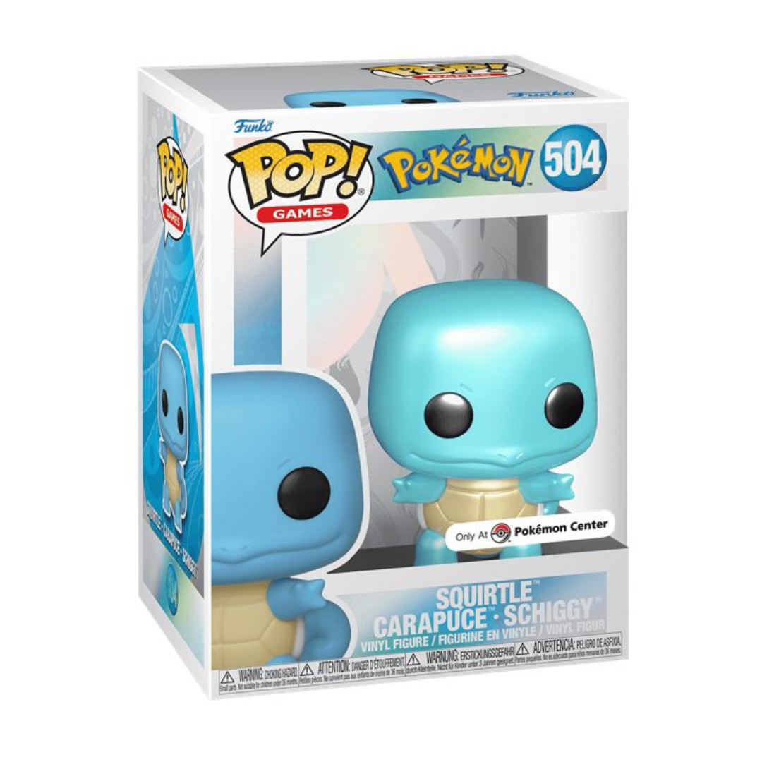 FUNKO POP POKEMON SQUIRTLE EXCLUSIVO