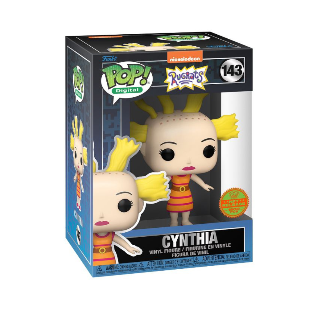 Funko Pop Rugrats Cynthia 143 NFT Release 1800 Pcs Exclusivo