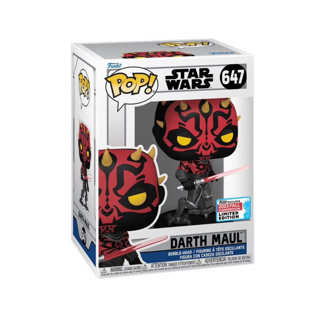 Funko Pop Star Wars Darth Maul 647 Exclusivo NYCC 2023