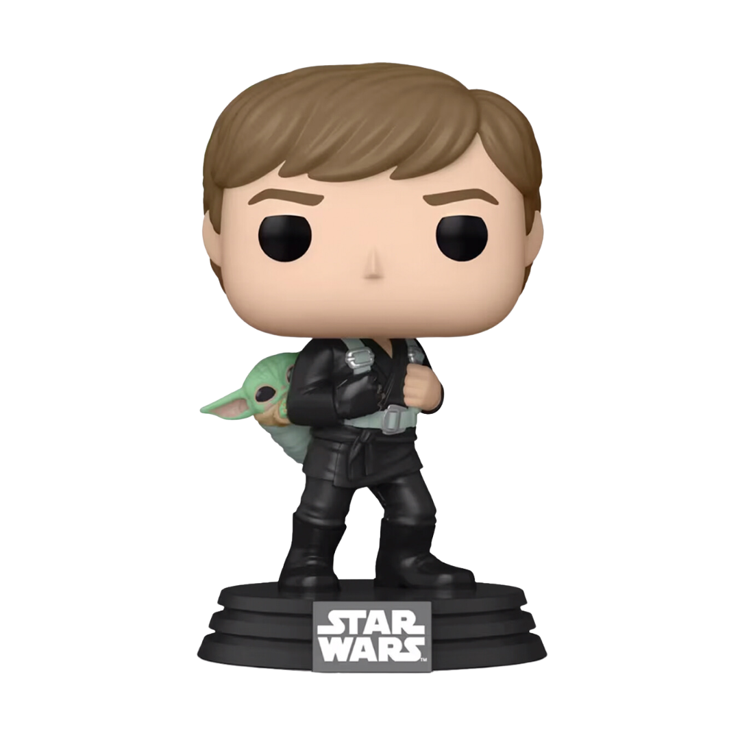 Funko Pop Luke Skywalker y Grogu 583 Star Wars