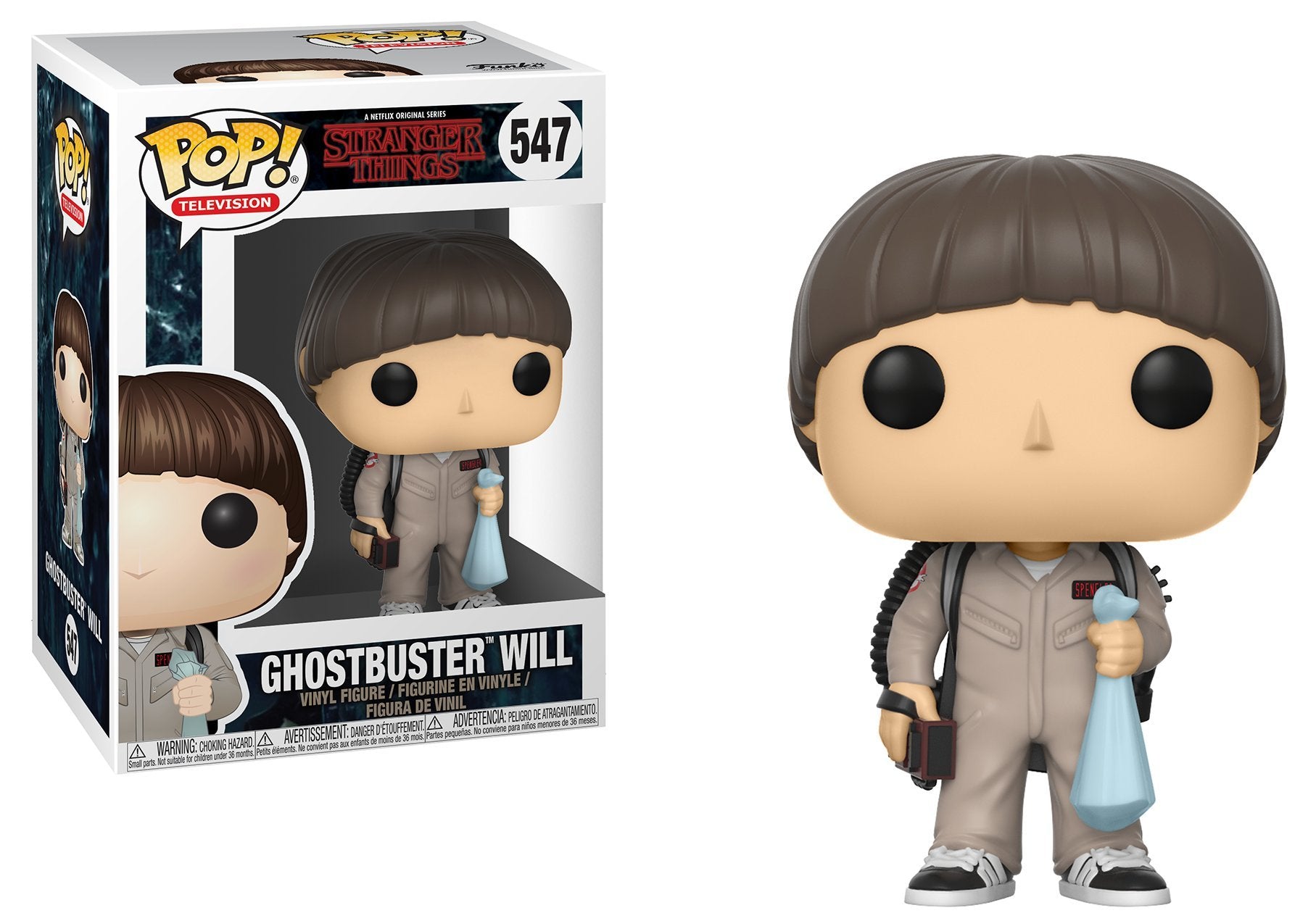 Funko Pop Ghostbuster Will 547 Stranger Things