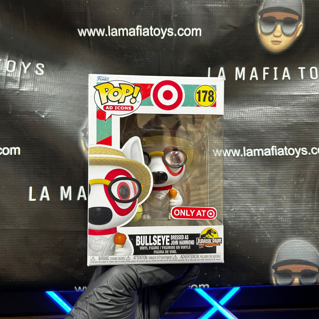 JURASSIC PARK BULLSEYE JOHN HAMMOND