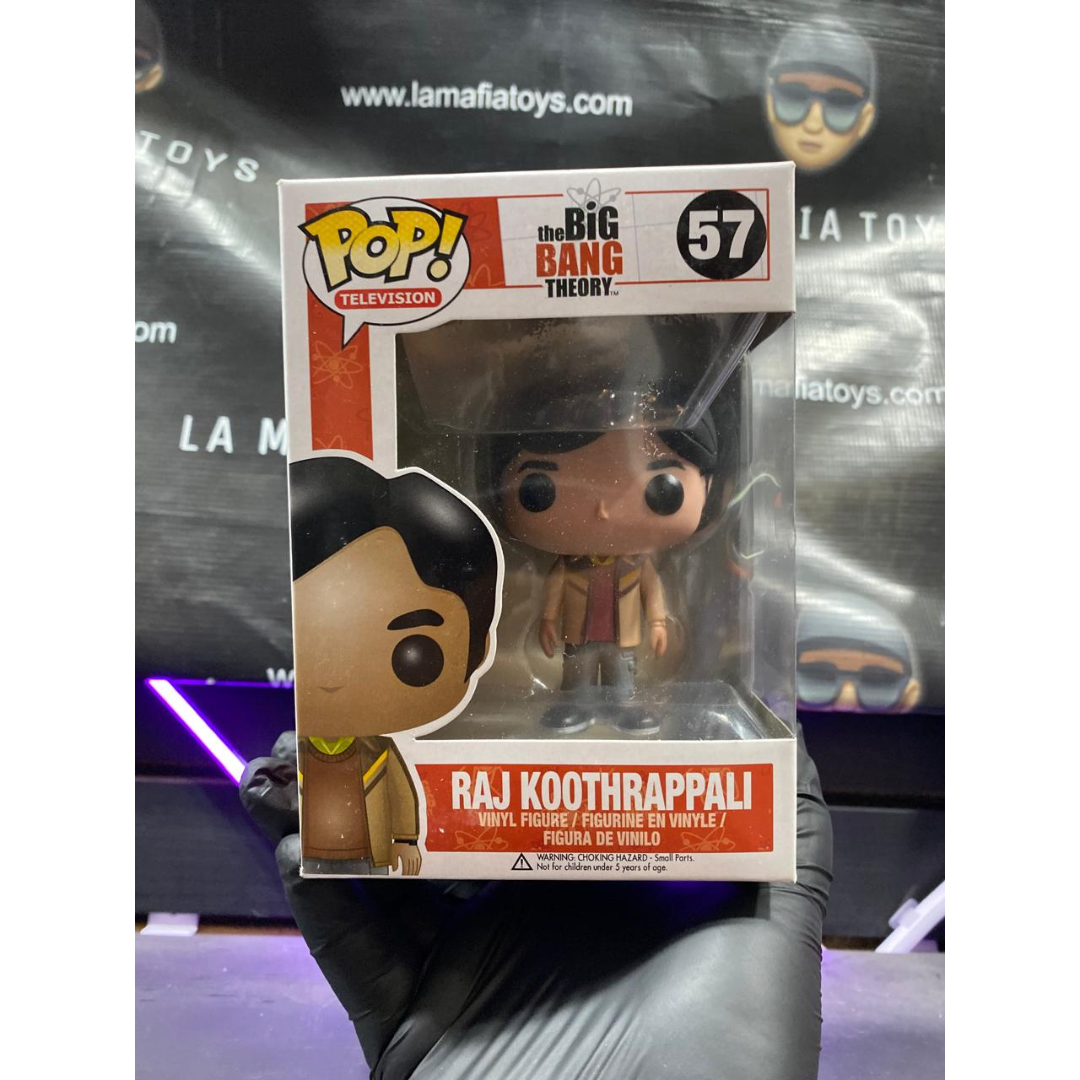 Funko Pop Raj Koothrappali The Big Bang Theory 57