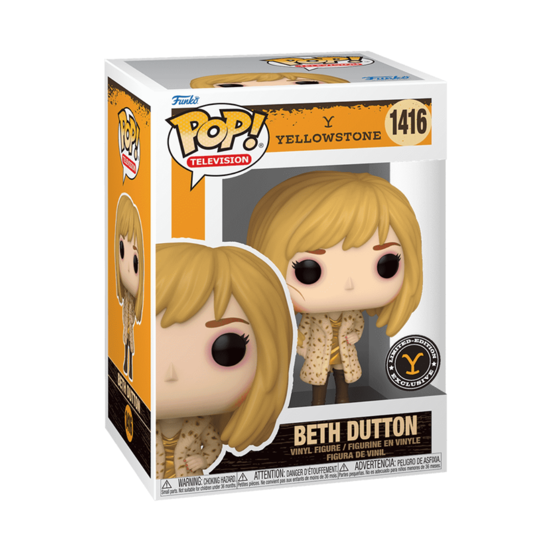 Funko Pop Yellowstone Beth Dutton 1416 Exclusivo