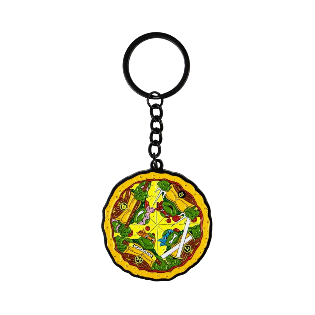LLAVERO PIZZA TORTUGAS NINJA GEEK
