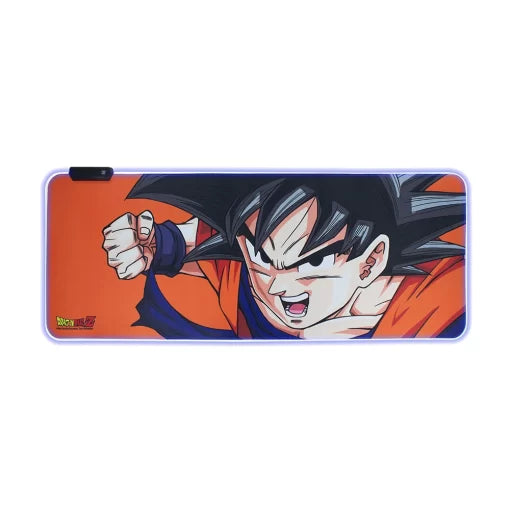 Mouse Pad Dragon Ball Goku Gaming Luz Led Limited Edition Geek