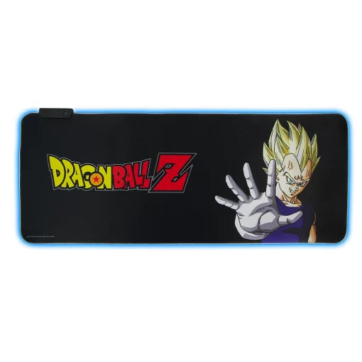 Mouse Pad Dragon Ball Majin Vegeta Gaming Luz Led Limited Edition Geek