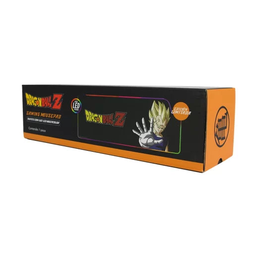 Mouse Pad Dragon Ball Majin Vegeta Gaming Luz Led Limited Edition Geek