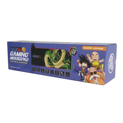 Mouse Pad Dragon Ball Sheng Long Gaming Luz Led Limited Edition Geek