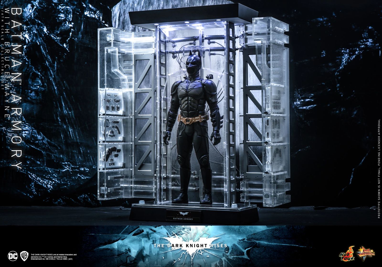 Hot Toys DC Batman Armory With Bruce Wayne