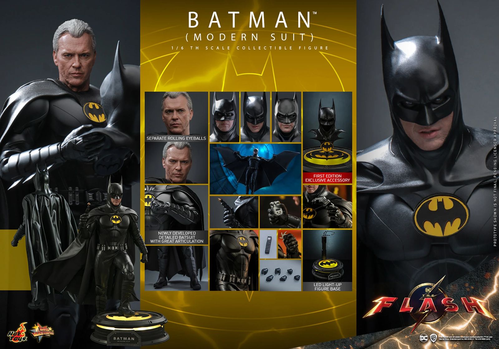 Hot Toys Batman Modern Suit The Flash