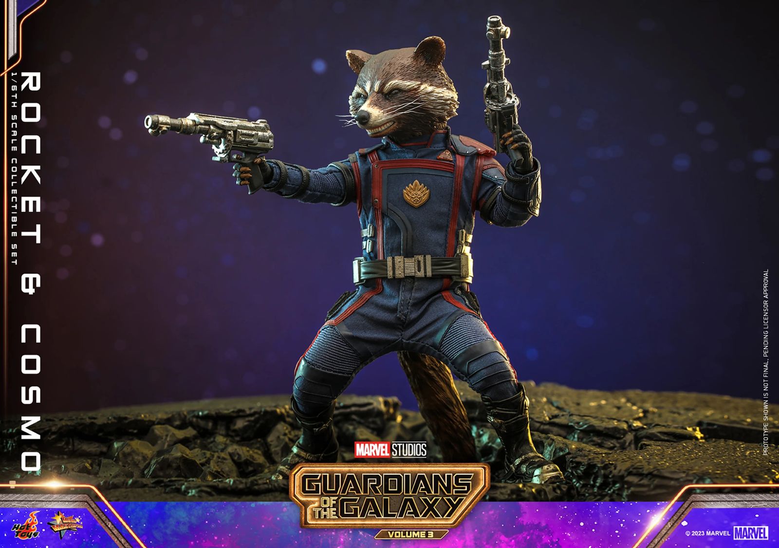 Hot Toys Marvel Rocket And Cosmo