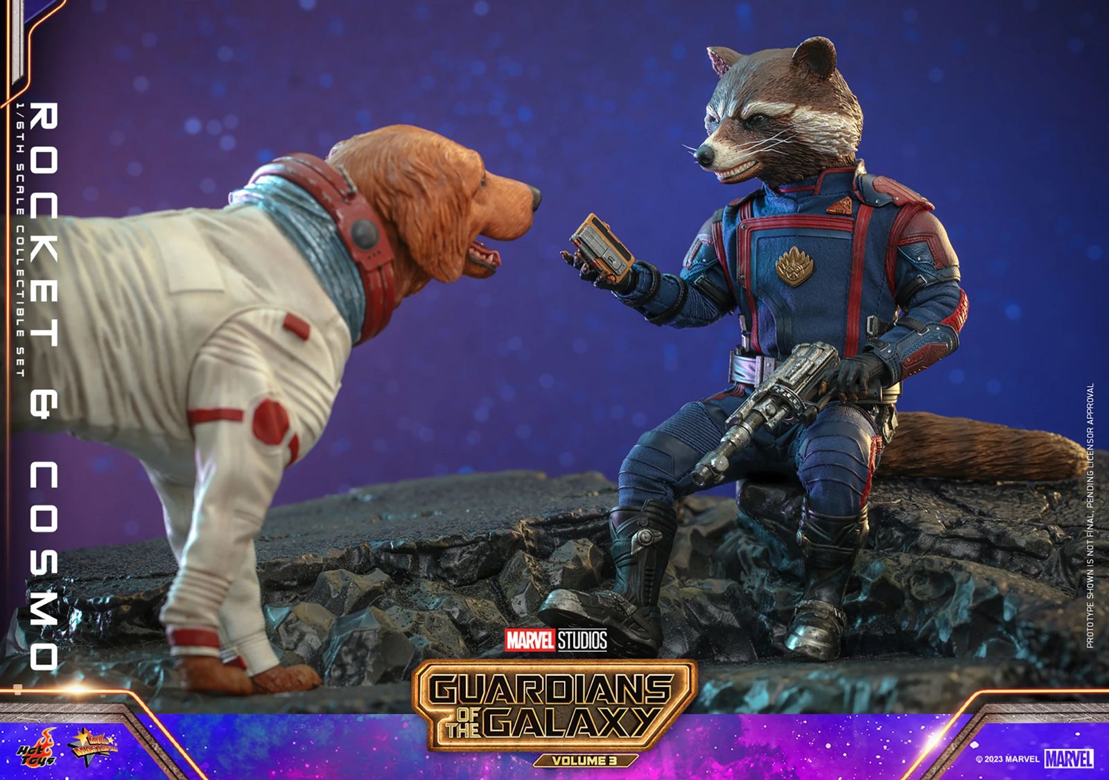 Hot Toys Marvel Rocket And Cosmo
