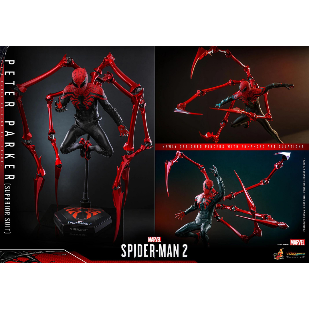 Hot Toys Marvel Peter Parker Superior Suit SpiderMan