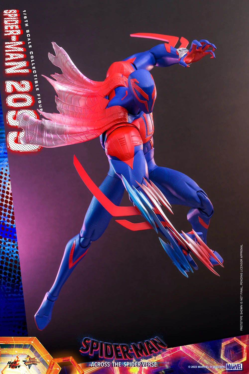 Hot Toys Marvel Spider Man 2099 Spider Man Across The Spider Verse