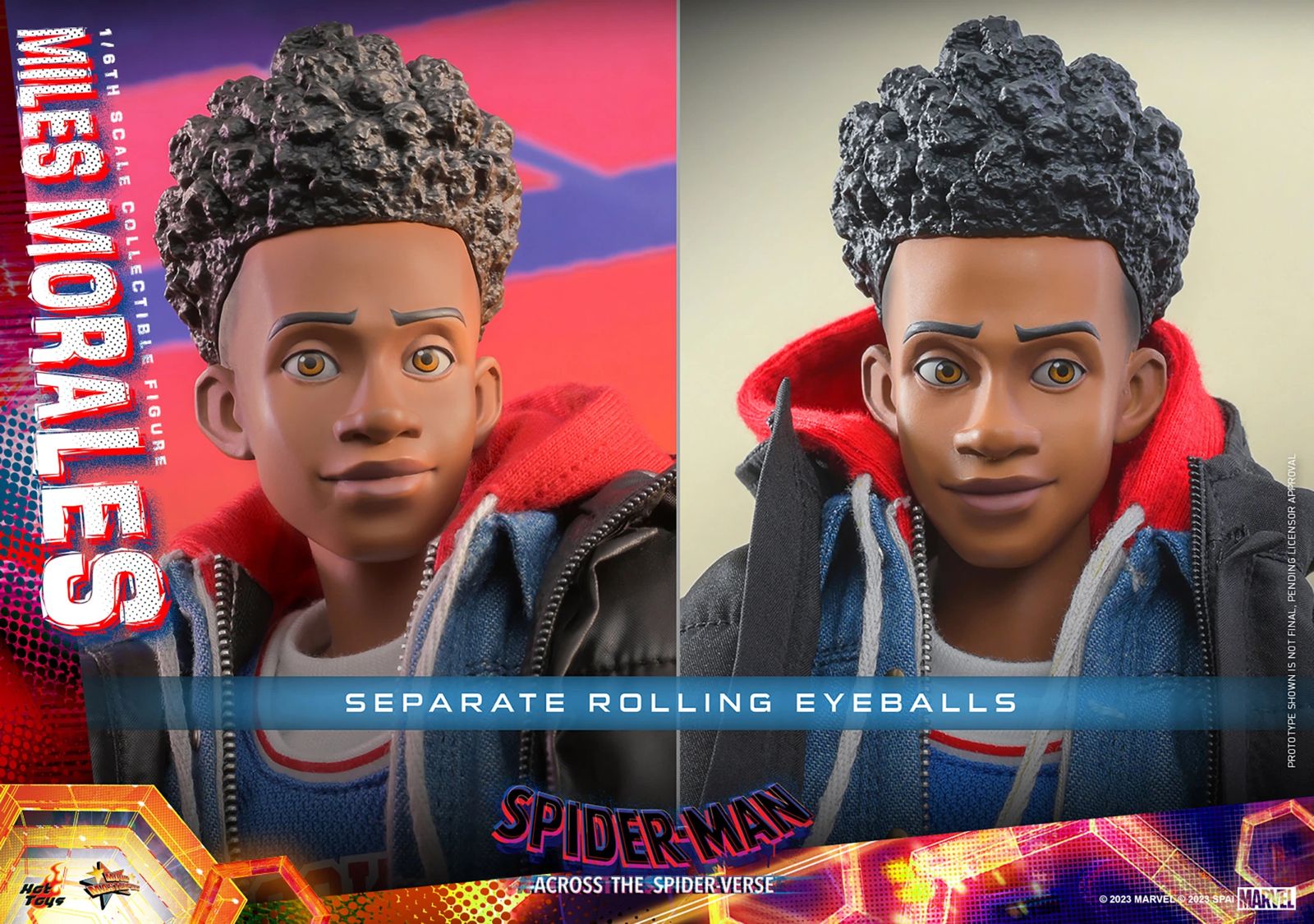 Hot Toys Marvel Miles Morales Spider Man Across The Spider Verse