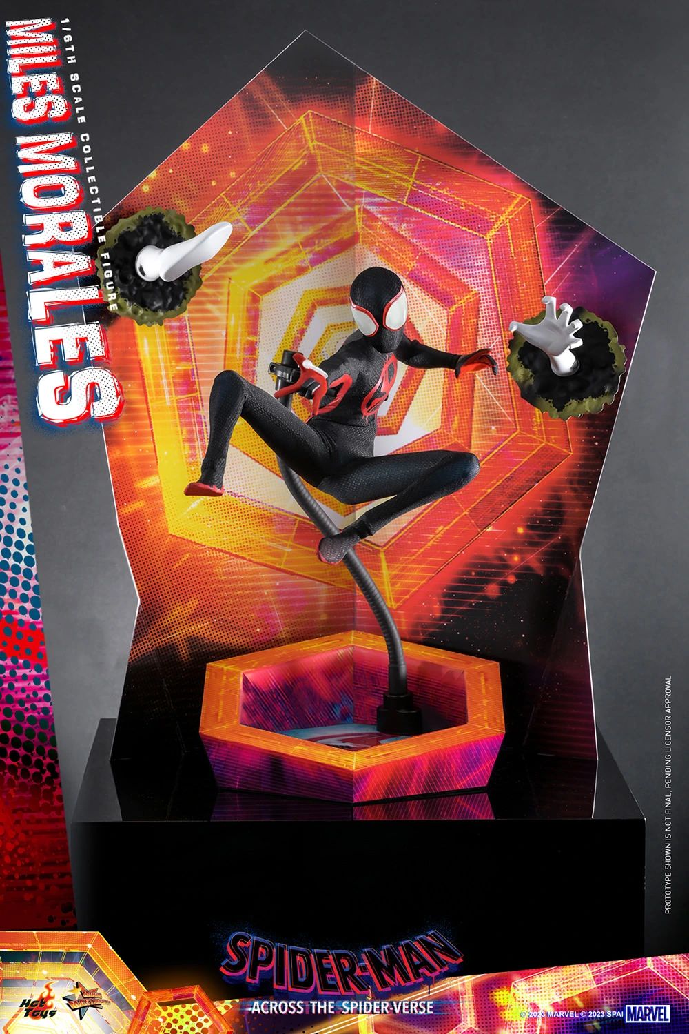Hot Toys Marvel Miles Morales Spider Man Across The Spider Verse