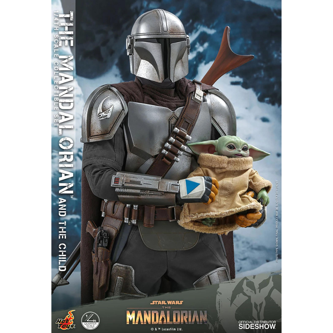 Hot Toys Star Wars Mandalorian And The Child